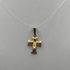 Ciondolo Croce oro 18 kt Classica 1.40 gr | Gioielli Tosti