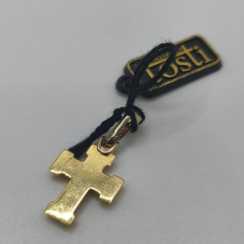 Ciondolo Croce oro 18 kt Classica 1.40 gr | Gioielli Tosti