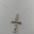 Ciondolo Croce oro 18 kt Finitura diamantata 2.20 gr | Gioielli Tosti