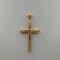 Ciondolo Croce Oro 18k Donna 6x3cm 3,40 gr | Gioiellitosti.it