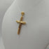Ciondolo Croce Oro 18k Donna 6x3cm 3,40 gr | Gioiellitosti.it