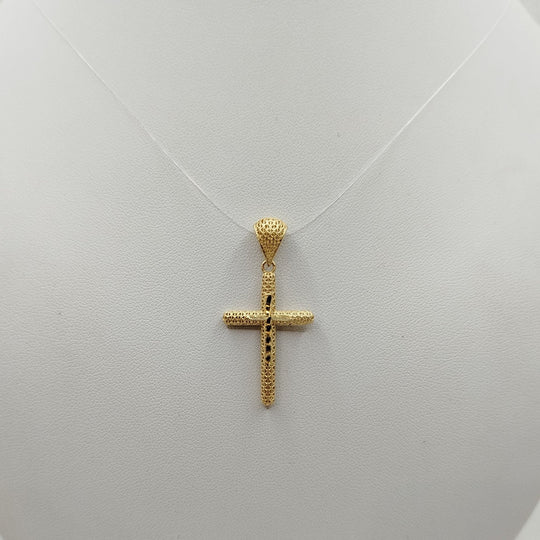 Ciondolo Croce Oro Donna 3x2cm 1,70 gr | Gioiellitosti.it — Vista dettaglio prodotto originale