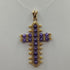 Ciondolo di Ametista viola e Oro 18k 4,70 gr | Gioiellitosti.it