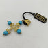 Ciondolo di Turchese e Oro 18k giallo 4.20 gr | Gioiellitosti.it