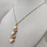 Ciondolo oro madreperla e diamanti con collana | Gioiellitosti.it