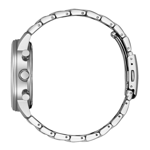 Citizen CA4720-52X Aviator Cronografo acciaio | Gioielli Tosti