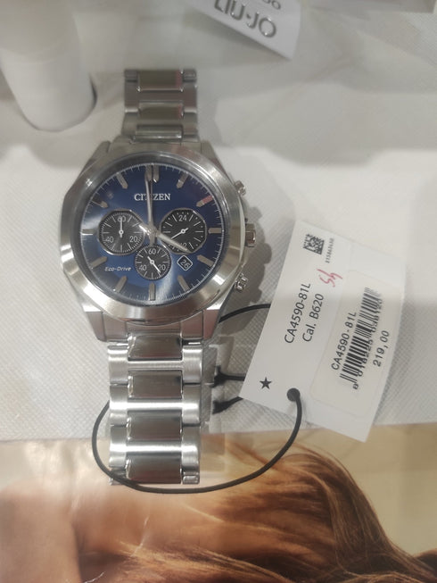 Citizen Metropolitan Crono CA4590 - 81L Eco Drive Acciaio | Gioiellitosti.it