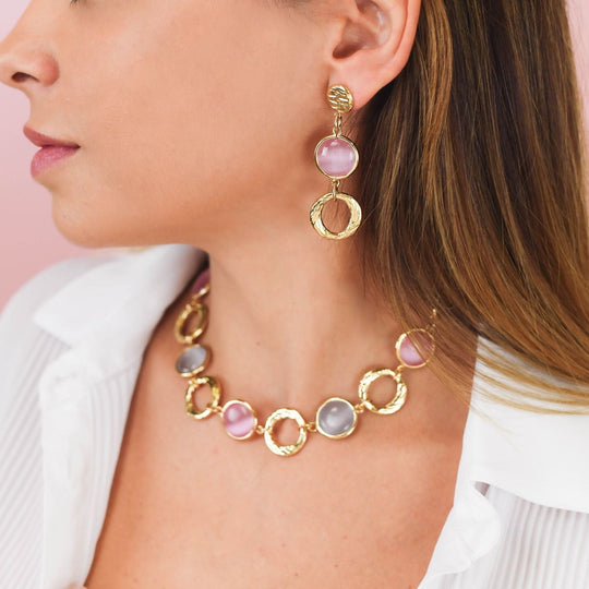 Collana Boccadamo XGR737DR Mya con Cristalli Colorati | Gioielli Tosti — Vista dettaglio prodotto originale