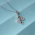 Collana Croce Argento 925 Zirconi Multicolor Michele Affidato CL-TY-000570 | Gioielli Tosti