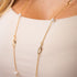Collana Lunga Boccadamo XGR763D Dorata con Perle | Gioielli Tosti