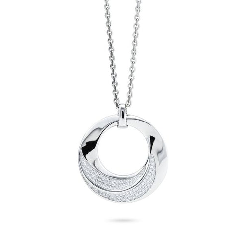 Collana lunga con ciondolo e cristalli Boccadamo KGR042 | Gioiellitosti.it