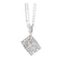 Collana lunga doppia con ciondolo cubo Boccadamo XGR267 | Gioiellitosti.it