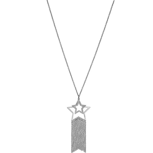 Collana lunga Liu Jo LJ1203 ciondolo stella con cristalli | Gioiellitosti.it