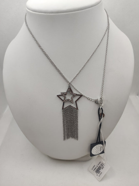 Collana lunga Liu Jo LJ1203 ciondolo stella con cristalli | Gioiellitosti.it — Product detail view