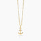 Collana Mabina 553871 Argento 925 Dorato con Ancora NAVY RULE | Gioielli Tosti