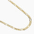 Collana Mabina 553876 Argento 925 Placcato Oro Catena Figaro Uomo | Gioielli Tosti
