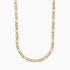 Collana Mabina 553876 Argento 925 Placcato Oro Catena Figaro Uomo | Gioielli Tosti