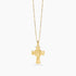 Collana Mabina 553879 Argento 925 Oro 18K Croce SACRUM Uomo | Gioielli Tosti