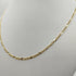 Collana oro 18 carati maglia piatta 50 cm 2.70 gr | Gioiellitosti.it