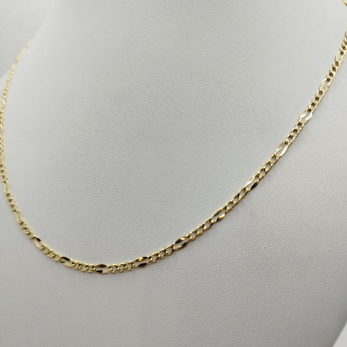 Collana oro 18 carati maglia piatta 50 cm 2.70 gr | Gioiellitosti.it