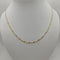 Collana oro 18 carati maglia piatta 50 cm 2.70 gr | Gioiellitosti.it