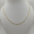 Collana oro 18 carati maglia piatta 50 cm 2.70 gr | Gioiellitosti.it