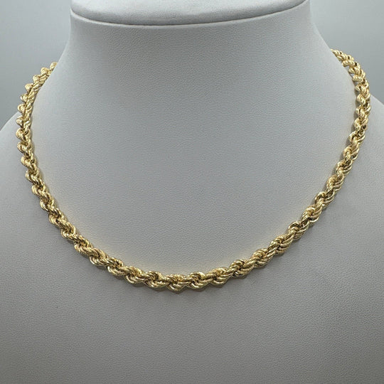 Collana oro 18k 3 colori Torchon 46 cm 8,00 gr | Gioiellitosti.it — Product detail view
