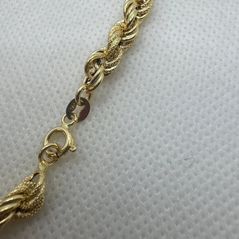 Collana oro 18k 3 colori Torchon 46 cm 8,00 gr | Gioiellitosti.it