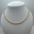 Collana oro 18k 3 colori Torchon 46 cm 8,00 gr | Gioiellitosti.it