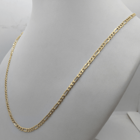 Collana oro 18k catena Figaro 60 cm 4.70 gr | Gioielli Tosti