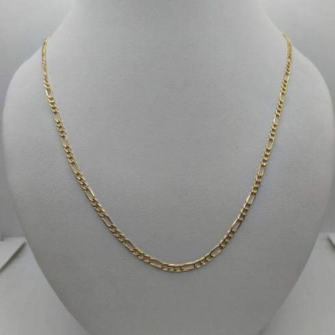 Collana oro 18k catena Figaro 60 cm 4.70 gr | Gioielli Tosti