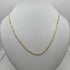 Collana oro 18k catena Figaro 60 cm 4.70 gr | Gioielli Tosti
