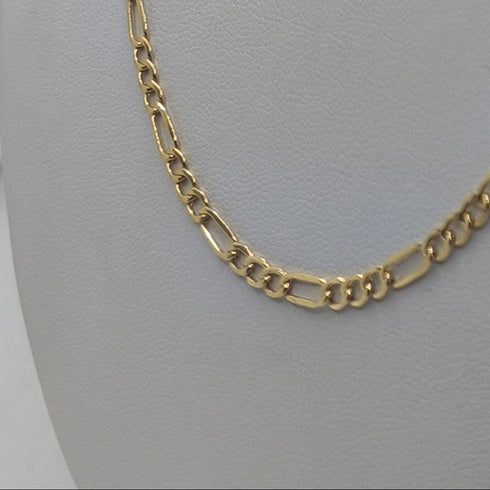 Collana oro 18k catena Figaro 60 cm 4.70 gr | Gioielli Tosti