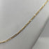 Collana oro 18k catena Groumette alternata unisex 3.70 gr | Gioielli Tosti