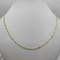 Collana oro 18k catena Groumette alternata unisex 3.70 gr | Gioielli Tosti