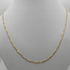 Collana oro 18k catena maglia Groumette unisex 3.30 gr | Gioielli Tosti