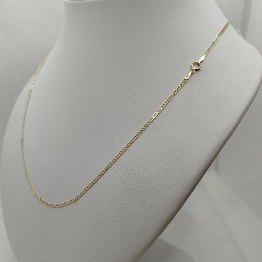 Collana oro 18k Catena maglia intrecciata 50 cm 3.70 gr | Gioiellitosti.it — Vista dettaglio prodotto originale