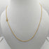 Collana oro 18k catena maglia intrecciata 50 cm 4.10 gr | Gioiellitosti.it