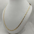 Collana Oro 18k Catena Maglia intrecciata 60 cm 6.30 gr | Gioiellitosti.it