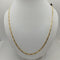 Collana Oro 18k Catena Maglia intrecciata 60 cm 6.30 gr | Gioiellitosti.it