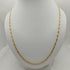 Collana oro 18k catena maglia intrecciata 60 cm 9.60 gr | Gioiellitosti.it