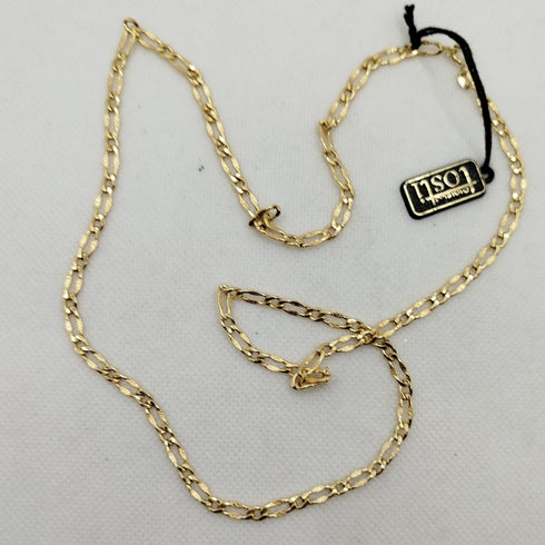 Collana oro 18k catena maglia intrecciata 60 cm 9.60 gr | Gioiellitosti.it