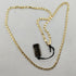 Collana oro 18k catena maglia piatta intrecciata 50 cm 6.20 gr | Gioiellitosti.it