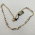 Collana oro 18k Girocollo bicolore maglia ovale 45 cm 7.20 gr | Gioiellitosti.it