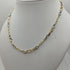 Collana oro 18k Girocollo bicolore maglia ovale 45 cm 7.20 gr | Gioiellitosti.it