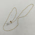 Collana oro 18k Girocollo finitura diamantata 44 cm 2.20 gr | Gioiellitosti.it