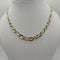 Collana oro 18k Girocollo maglia bicolore 45 cm 6.50 gr | Gioiellitosti.it