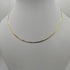 Collana oro 18k Girocollo maglia piatta Snake | Gioiellitosti.it