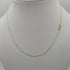 Collana oro 18k Girocollo maglia tubolare 44 cm 2.90 gr | Gioiellitosti.it