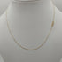 Collana oro 18k Girocollo maglia tubolare 44 cm 2.90 gr | Gioiellitosti.it